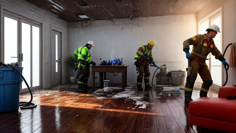 What is the meaning of water damage mitigation