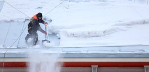 Can I use salt to melt ice on my roof